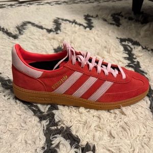 Adidas Handball Spezial Bright Red Clear Pink 8.5W